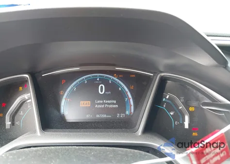 2019 Honda Civic Ex из США, поврежденный, VIN JHMFC1F37KX009179